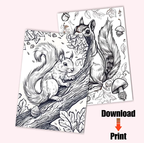 أكثر من 1000 صفحة تلوين حيوانات قابلة للطباعة